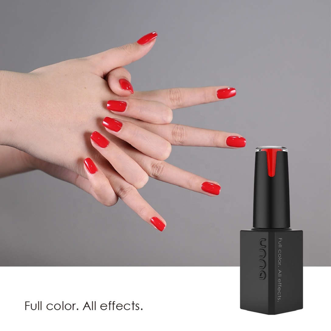 Vernis à ongles professionnel de couleur rouge pour le bricolage personnel